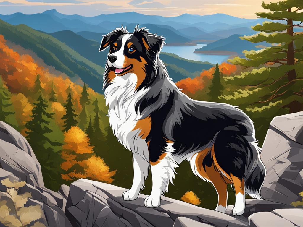 Agile Australian Shepherd
