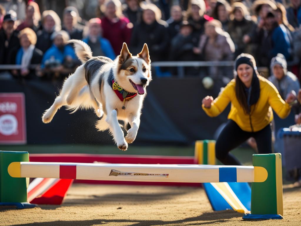 Mixed-Breed Dog Agility