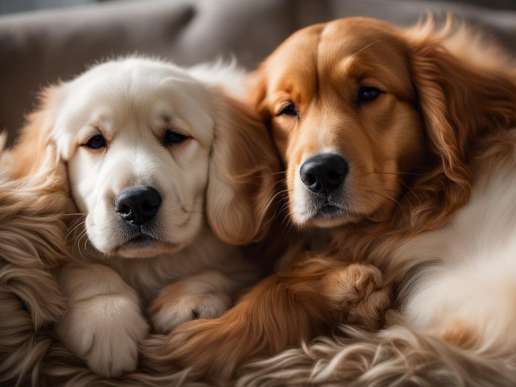 soft-coated pooches